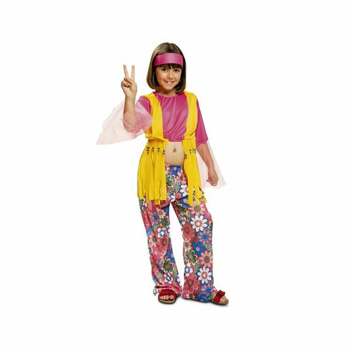 Αποκριάτικη Στολή για Παιδιά My Other Me 3 Τεμάχια Hippie