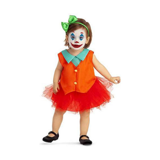 Αποκριάτικη Στολή για Μωρά My Other Me Joker Πορτοκαλί (3 Τεμάχια)