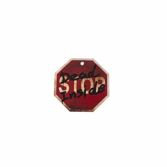 Αποκριάτικη Διακόσμηση My Other Me Stop Dead Inside 24 x 0,5 x 24 cm