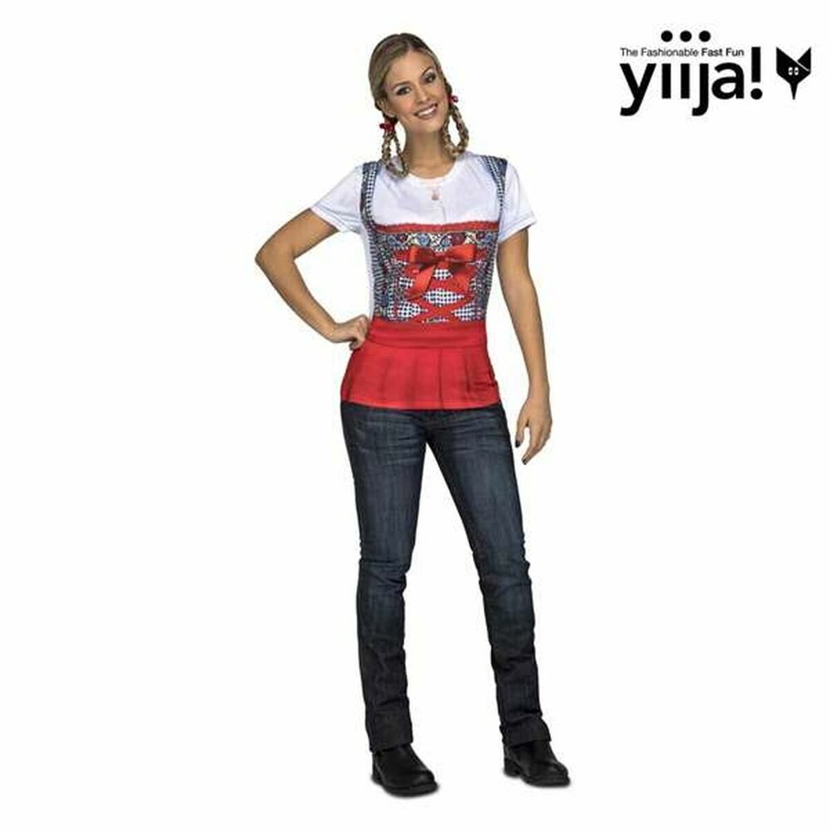 Αποκριάτικη Στολή για Ενήλικες My Other Me Oktoberfest Lady Κόκκινο