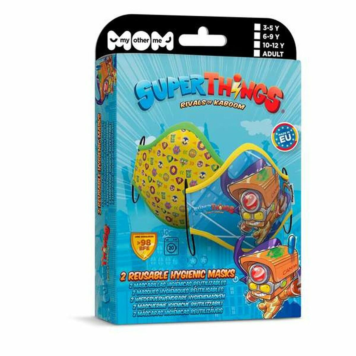 Μάσκα Υγιεινής My Other Me Super Things Mask Premium 3-5 ετών