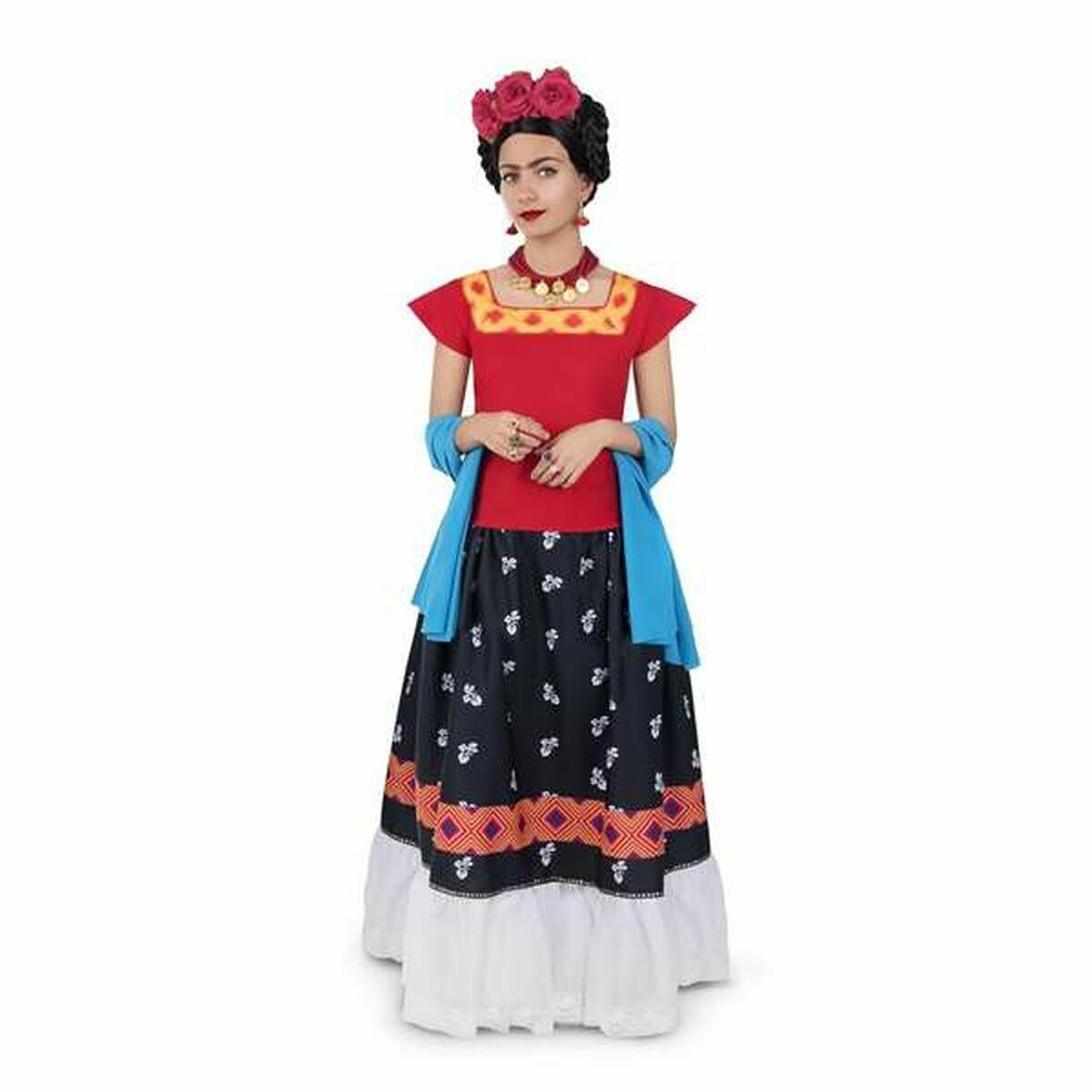 Αποκριάτικη Στολή για Ενήλικες My Other Me Frida Kahlo Κόκκινο