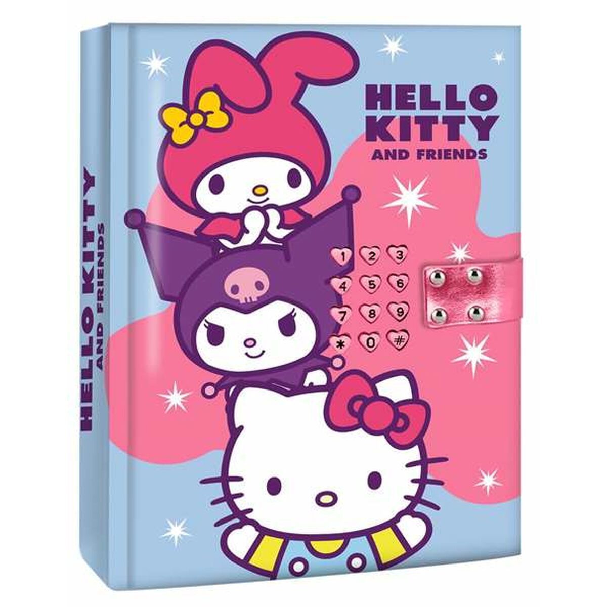Μυστικό ημερολόγιο με κλειδαριά Hello Kitty