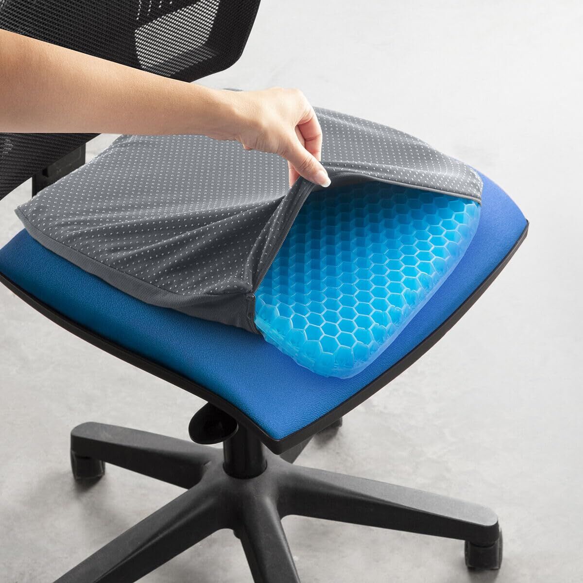Μαξιλάρι από Gel με Κηρήθρα InnovaGoods .. (Ανακαινισμένα B)