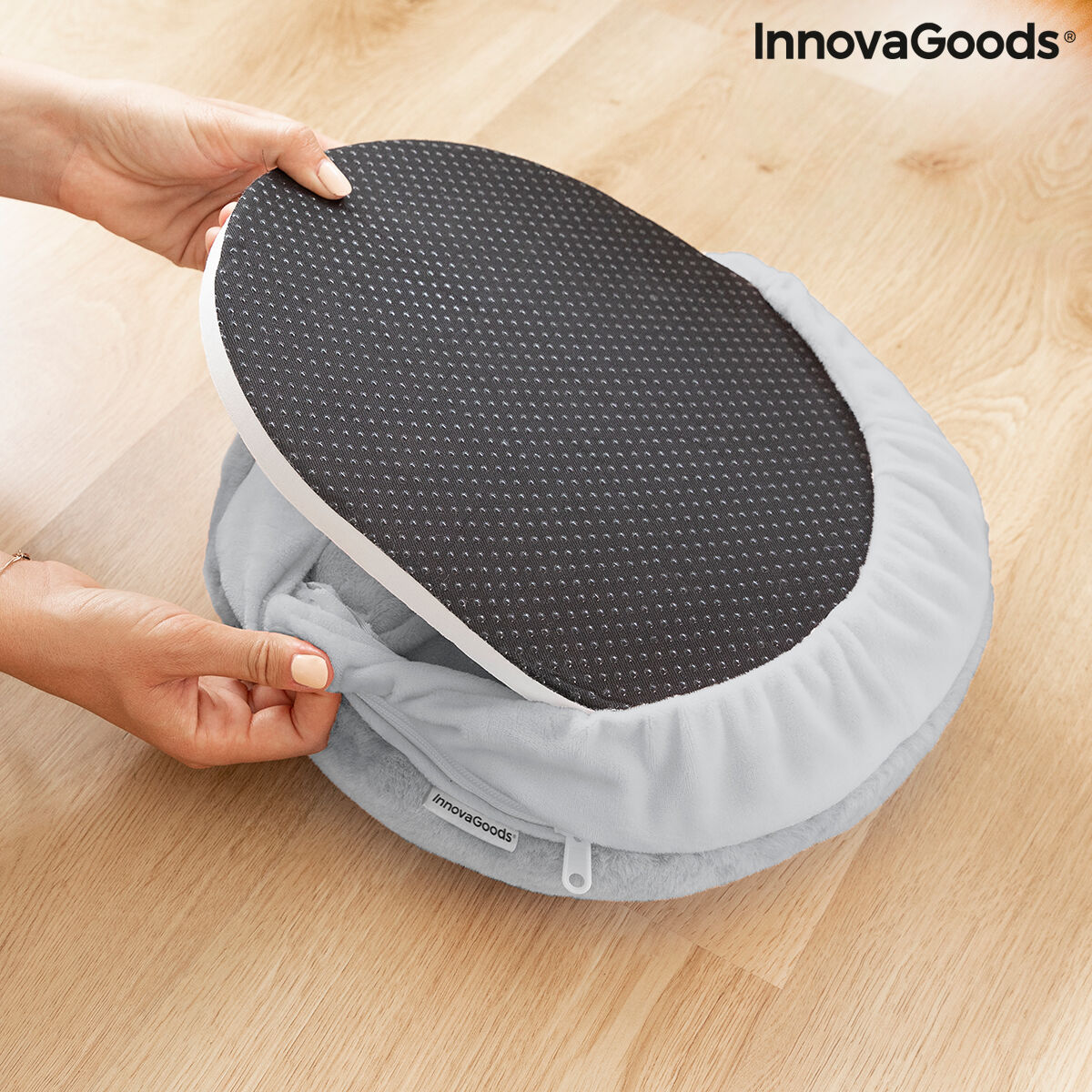 Ηλεκτρικός Θερμαντήρας Ποδιών 2 σε 1 Elewa InnovaGoods ELEWA Γκρι (Ανακαινισμένα B)