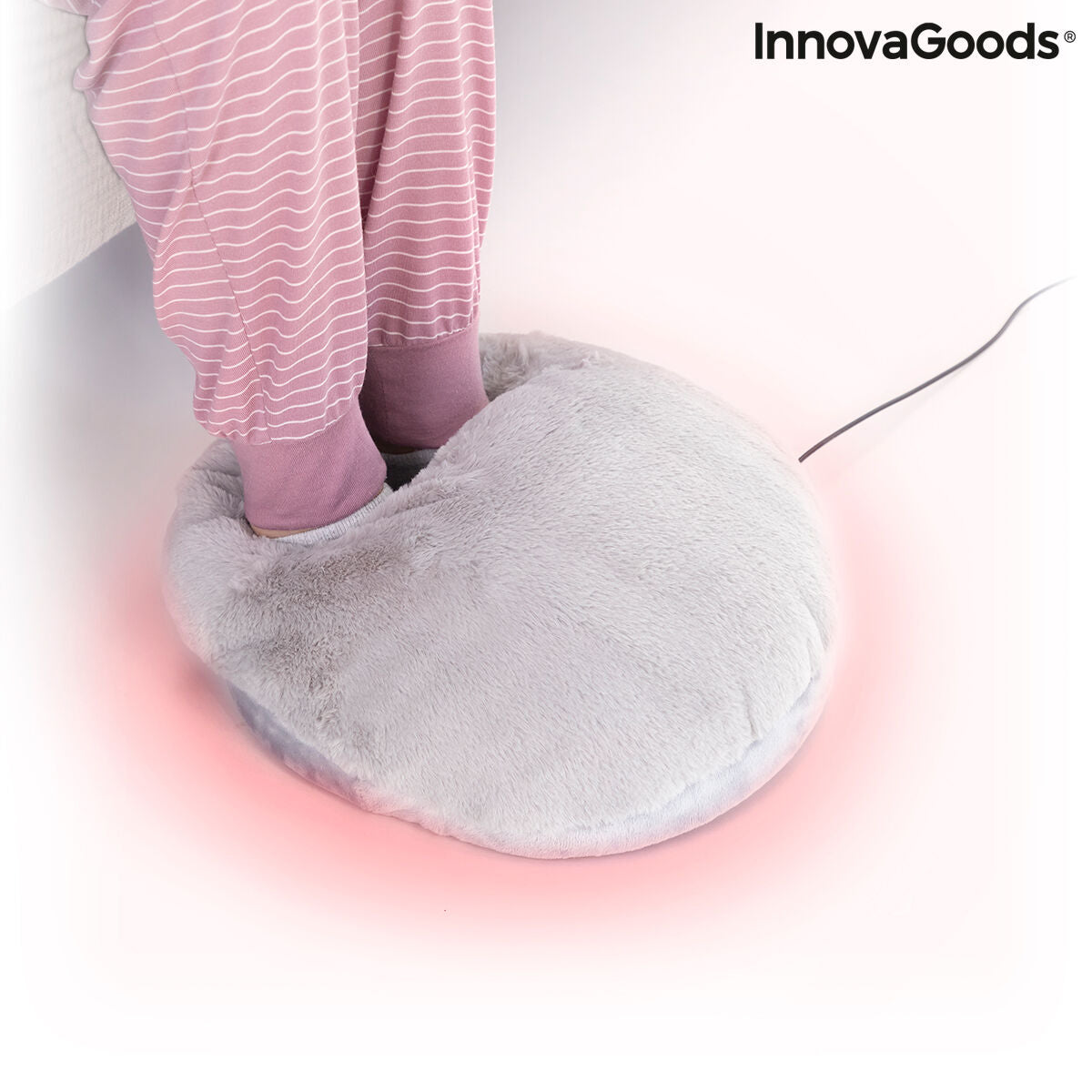 Ηλεκτρικός Θερμαντήρας Ποδιών 2 σε 1 Elewa InnovaGoods ELEWA Γκρι (Ανακαινισμένα B)