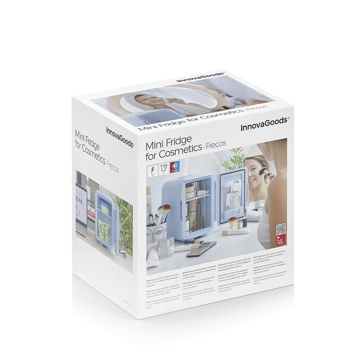 Μίνι Ψυγείο για Καλλυντικά InnovaGoods Μπλε (Ανακαινισμένα B)