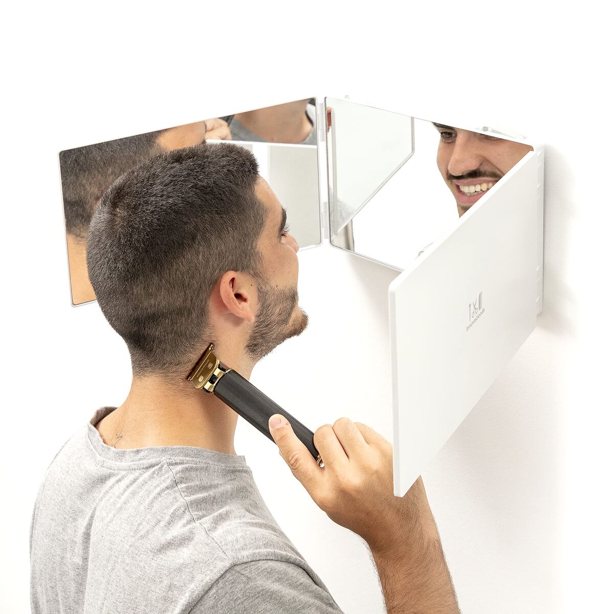Καθρέπτης μπάνιου με LED φως και 360º όραση SelfKut InnovaGoods (Ανακαινισμένα B)