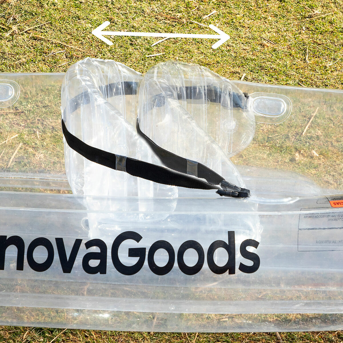 Φουσκωτό Διάφανο Καγιάκ με Αξεσουάρ Paros InnovaGoods 312 cm 2 θέσεις (Ανακαινισmenα B)