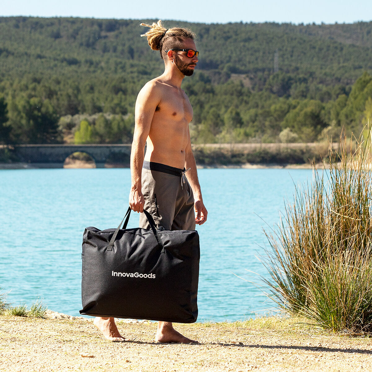 Φουσκωτό Διάφανο Καγιάκ με Αξεσουάρ Paros InnovaGoods 312 cm 2 θέσεις (Ανακαινισmenα B)
