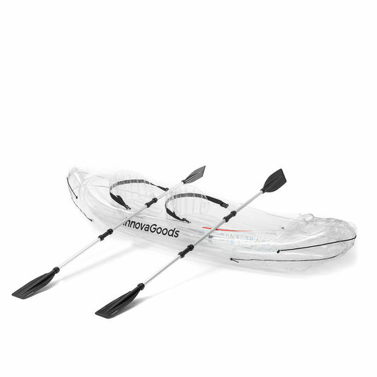 Φουσκωτό Διάφανο Καγιάκ με Αξεσουάρ Paros InnovaGoods 312 cm 2 θέσεις (Ανακαινισmenα B)