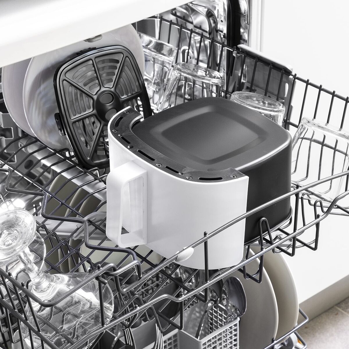 Φριτέζα με Αέρα InnovaGoods Λευκό 1200 W 2 L (Ανακαινισμένα B)
