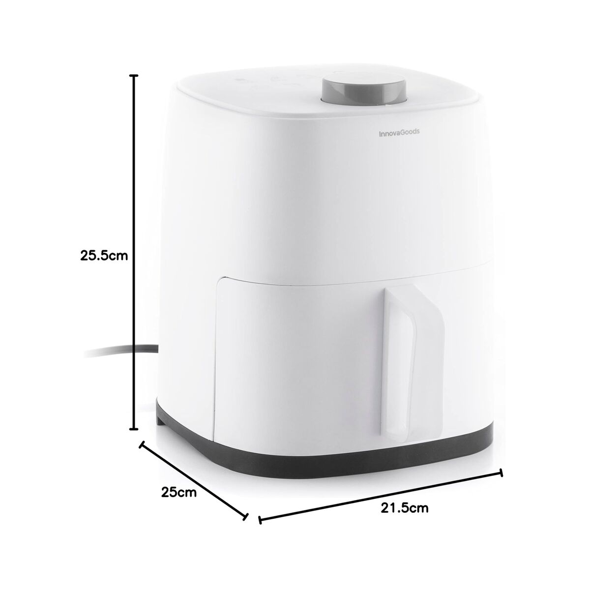 Φριτέζα με Αέρα InnovaGoods Λευκό 1200 W 2 L (Ανακαινισμένα B)