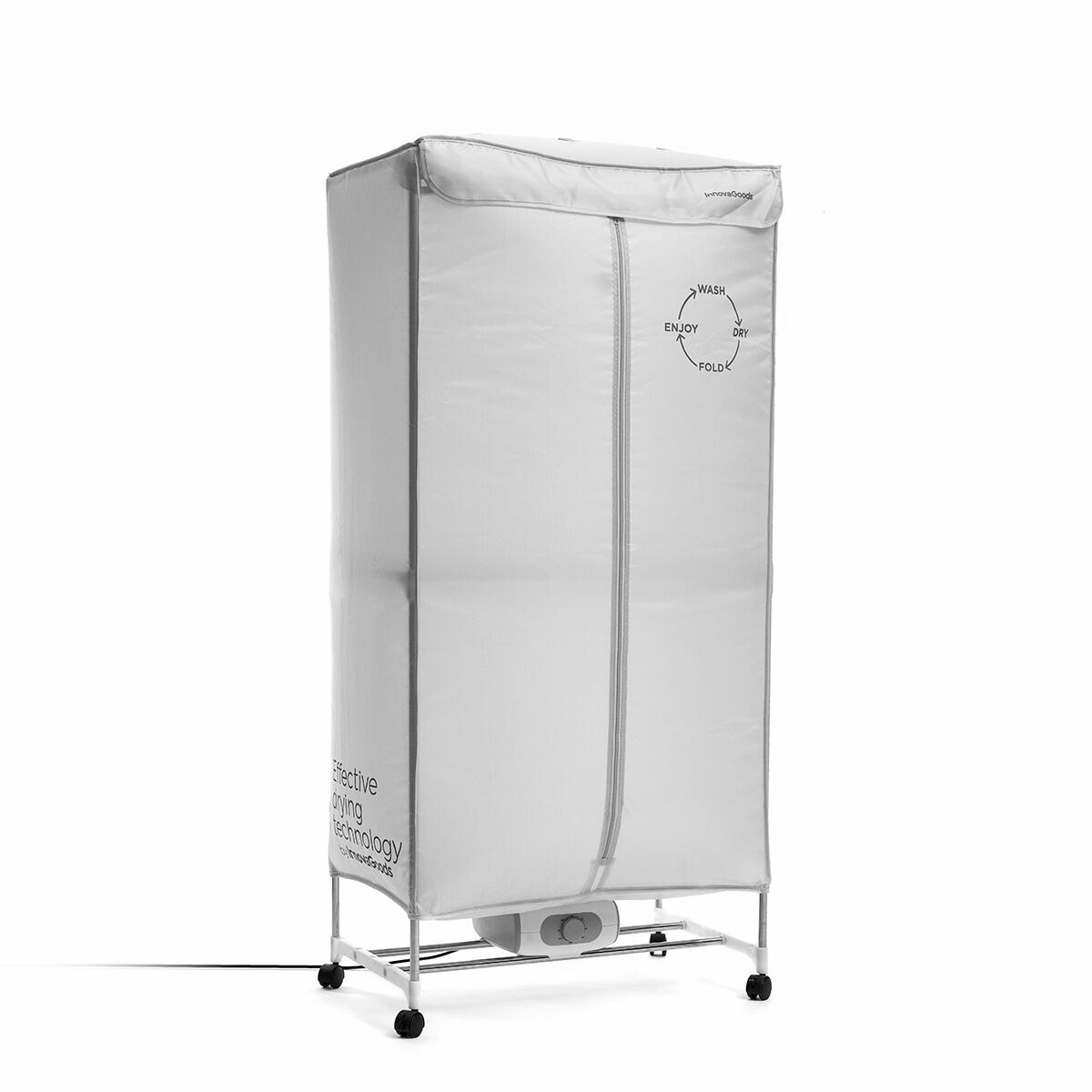 2 Υψηλό Φορητό Ηλεκτρικό Στεγνωτήριο Dupledry InnovaGoods 1200 W