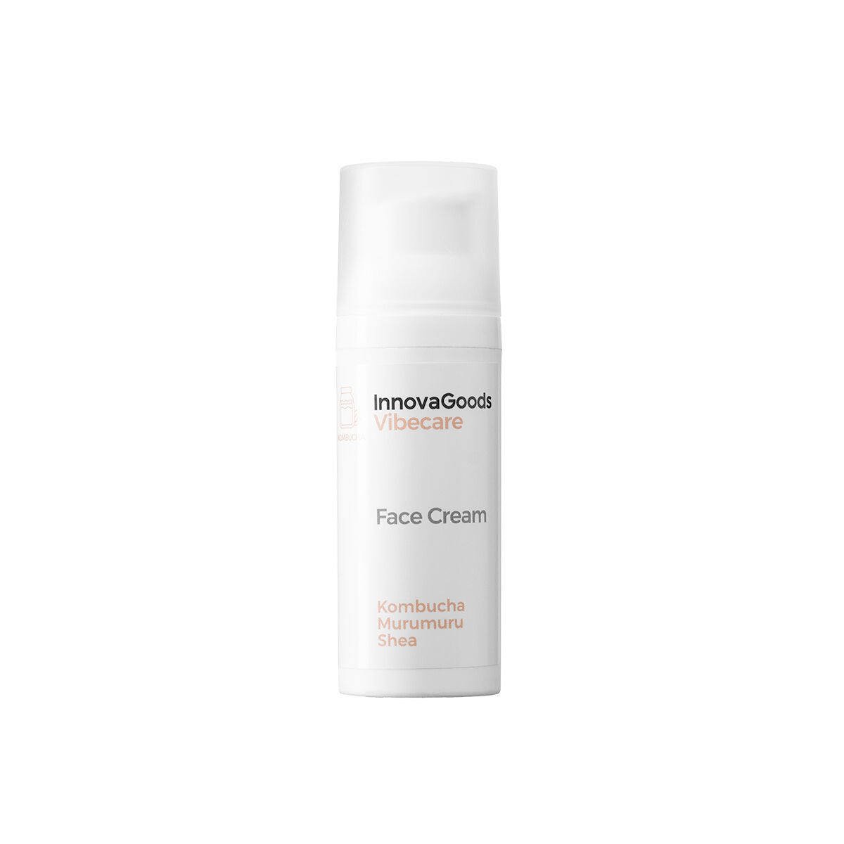 Σετ μασάζ προσώπου, ορός προσώπου Kombucha Vibeboost 30 ml & κρέμα προσώπου Kombucha Vibecare 50 ml InnovaGoods