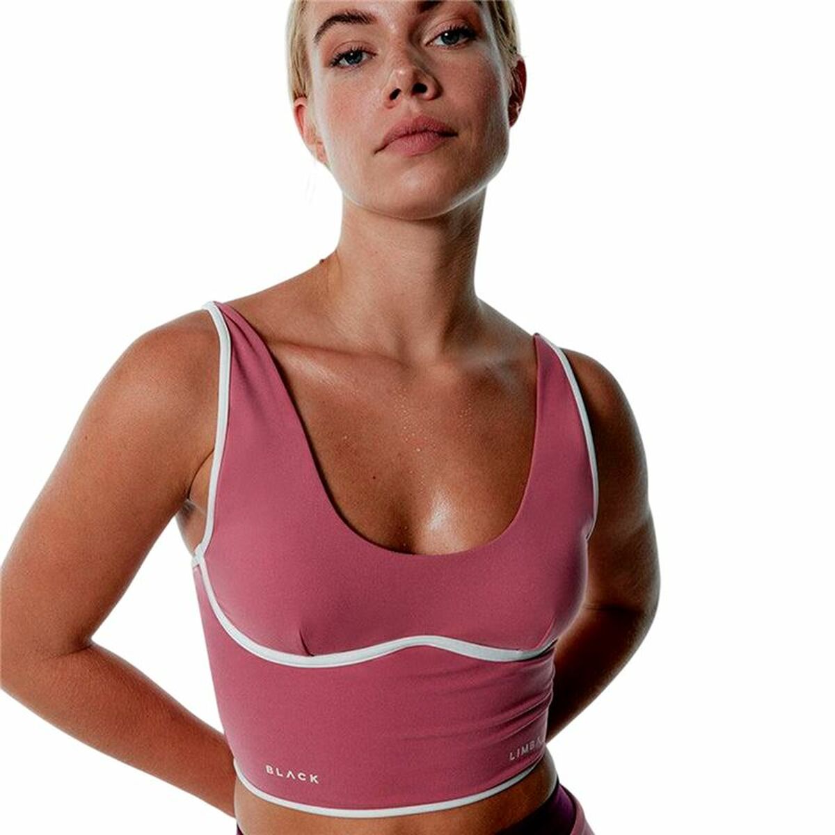 Γυναικείο Aθλητικó Τόπ Black Limba Courtedge  Fitness