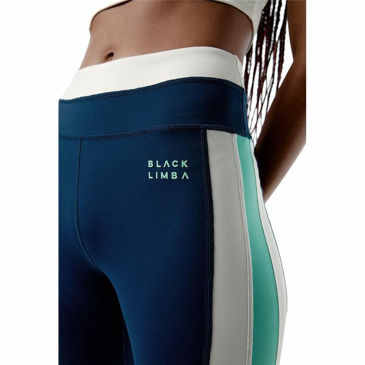 Αθλητικά Γυναικεία Κολάν Black Limba Synergyfit Μπλε