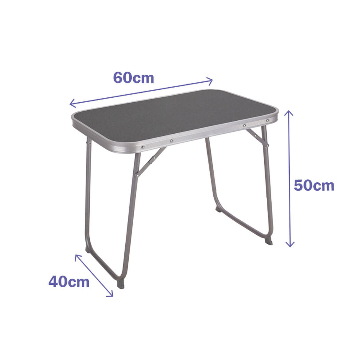 Πτυσσόμενο τραπεζάκι Marbueno 60 x 40 x 50 cm Πολύχρωμο