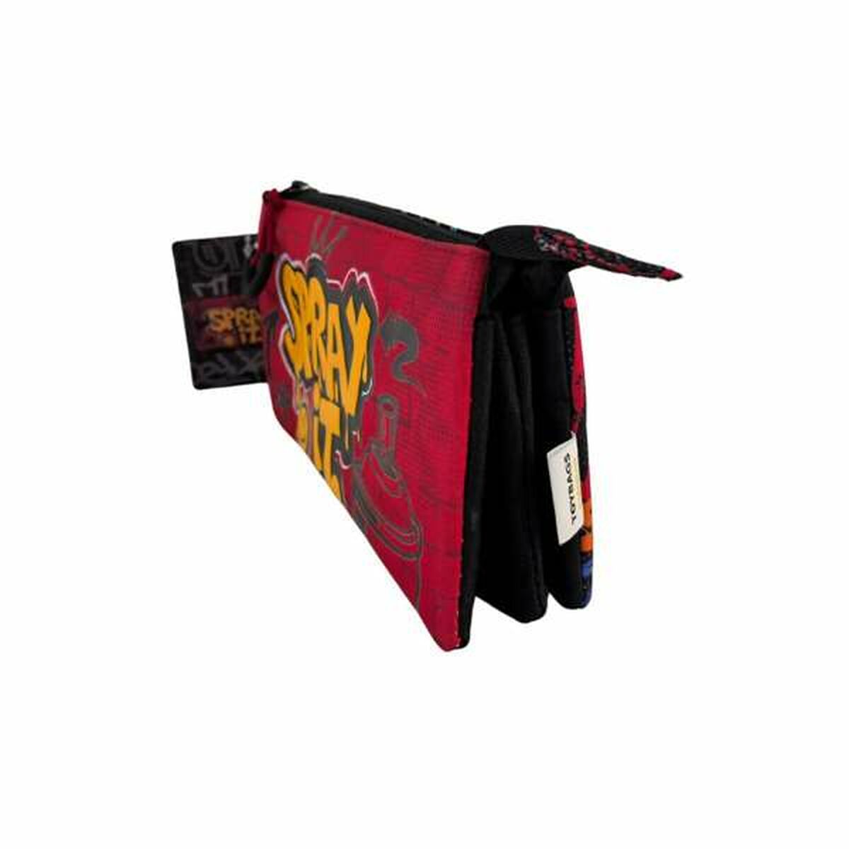 Τριπλή Κασετίνα Toybags Grafitti 11 x 23 x 5 cm