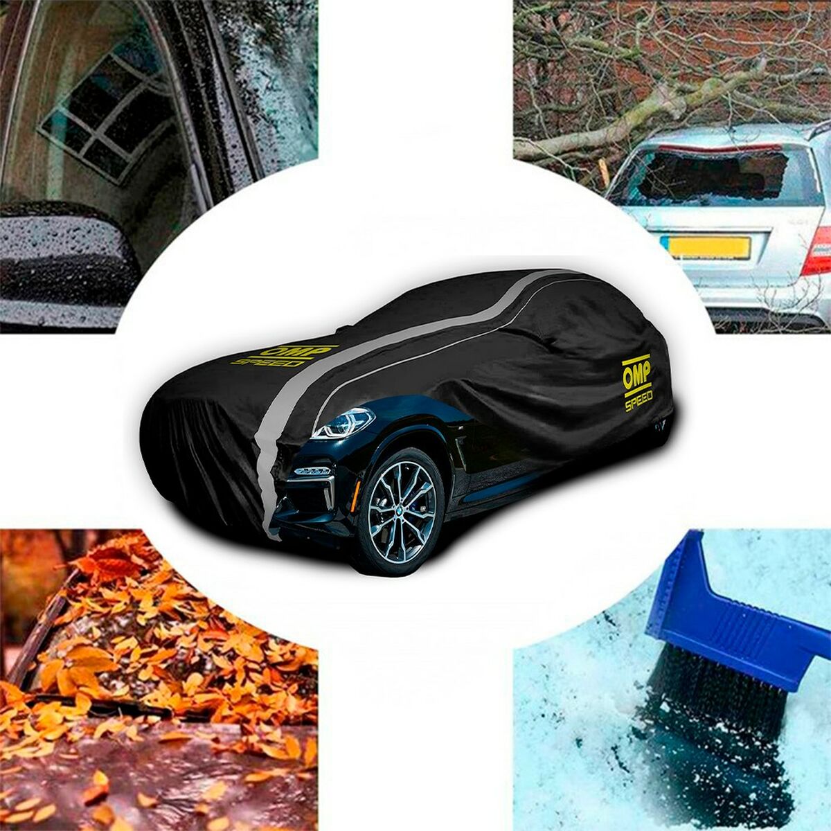 Κάλυμα Αυτοκινήτου OMP Speed SUV 4 στρώματα (XL)