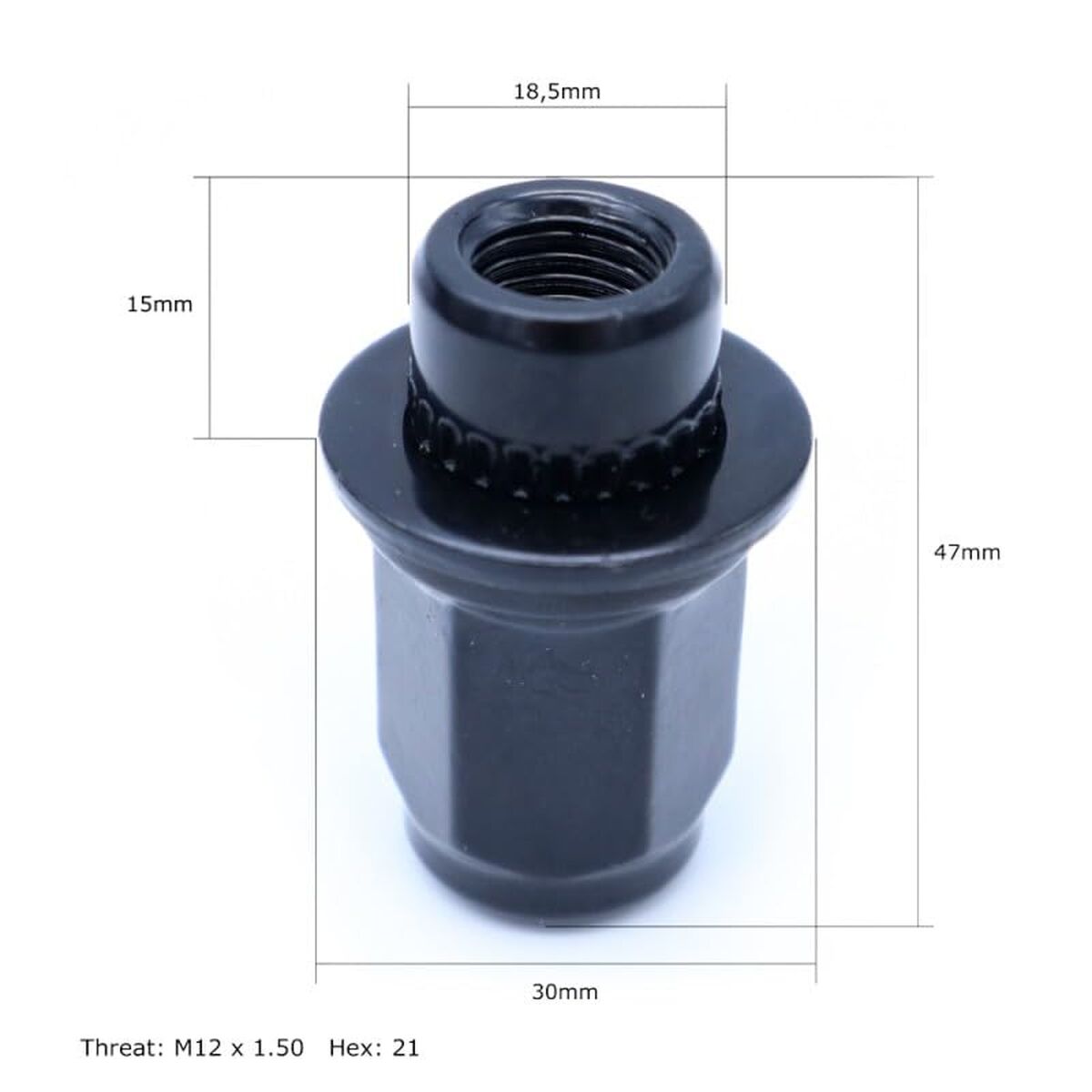 Παξιμάδια τροχών για ζάντες OMP M12 x 1,50 Toyota Nissan 24 Μονάδες (Ανακαινισμenα D)