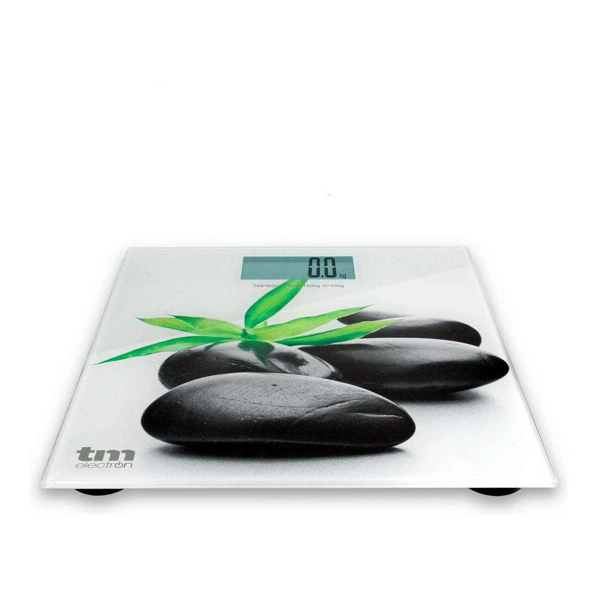 Ψηφιακή Ζυγαριά Μπάνιου TM Electron Zen Γκρι Slim (23 mm)
