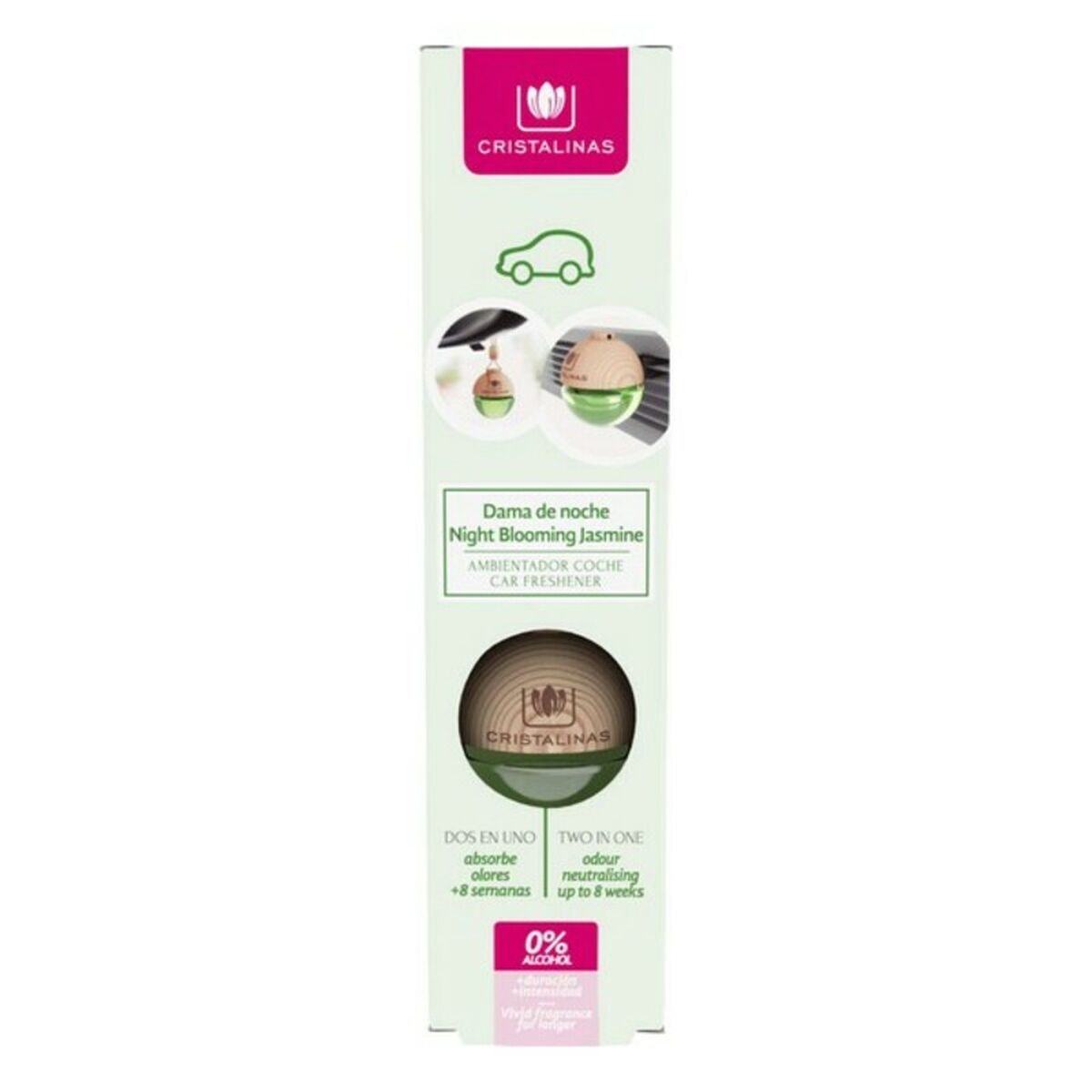 Αποσμητικό Αυτοκινήτου Night Blooming Jasmine Cristalinas Coche 6 ml