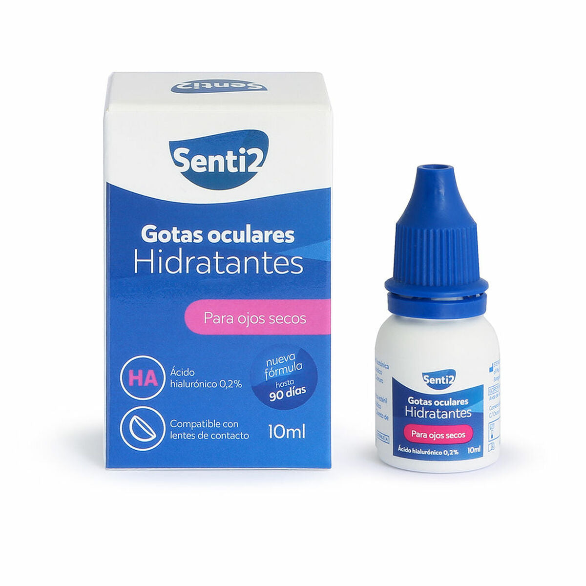 Φυσιολογικός Ορός Senti2 Gotas Oculares Ha 10 ml Σταγόνες Ενυδατική