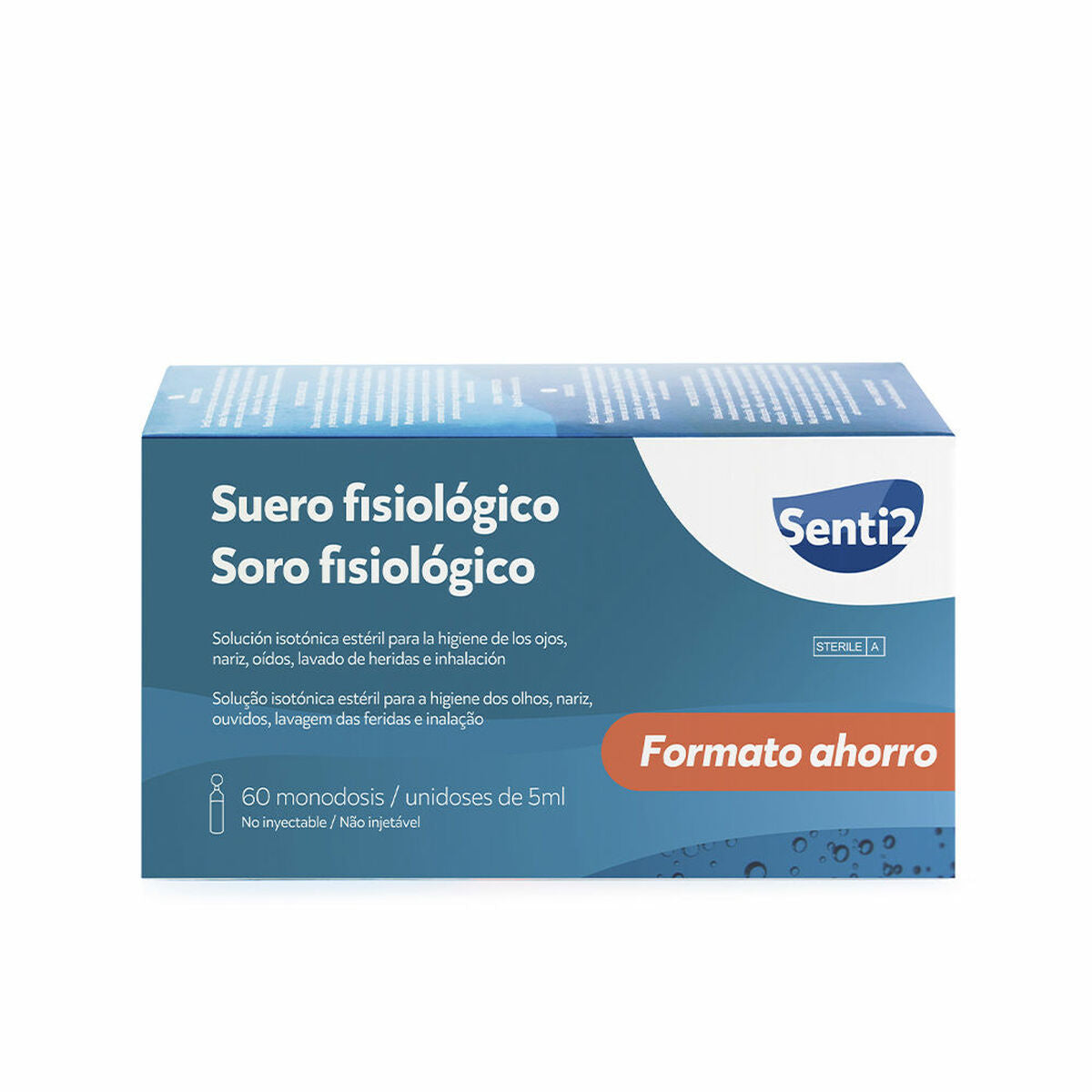 Φυσιολογικός Ορός Senti2 Suero Fisiológico 5 ml 60 Μονάδες