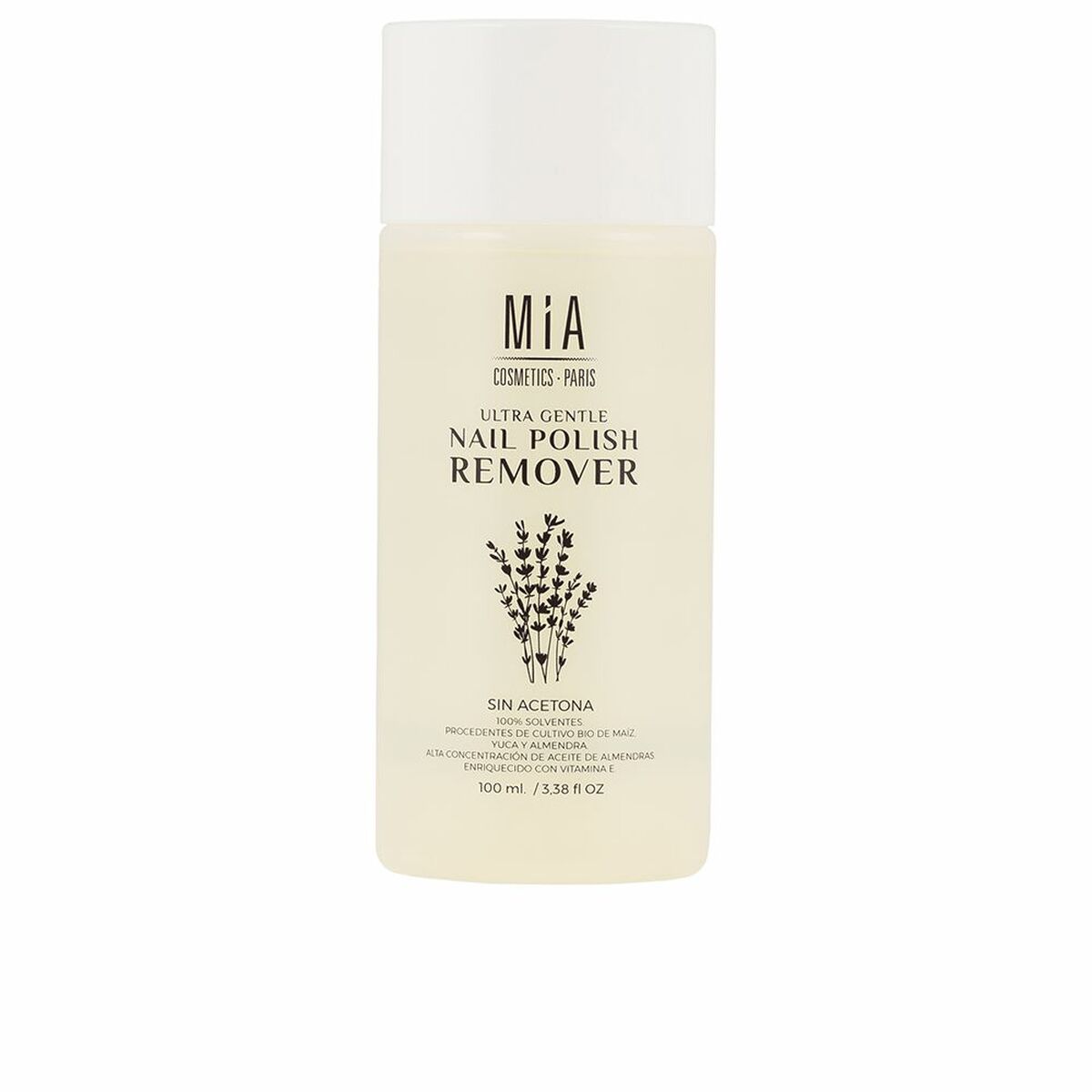 Ξεβαφτικό νυχιών Ultra Gentle Nail Polish Remover Mia Cosmetics Paris