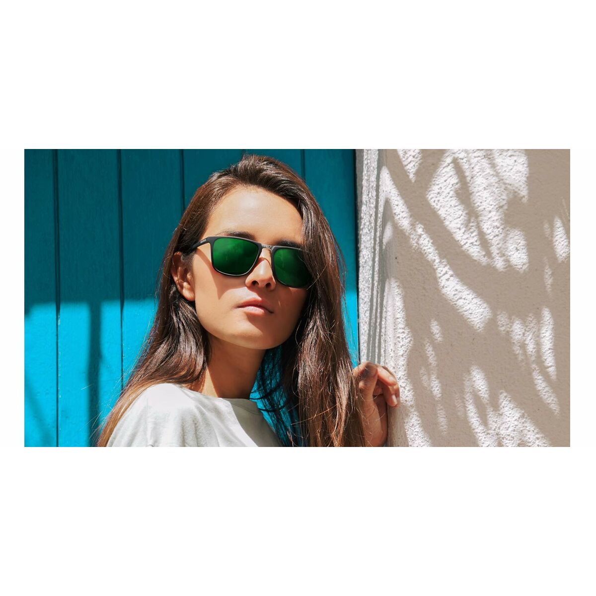 Unisex Γυαλιά Ηλίου Northweek Shelter Matte Μαύρο Ø 47 mm Πράσινο