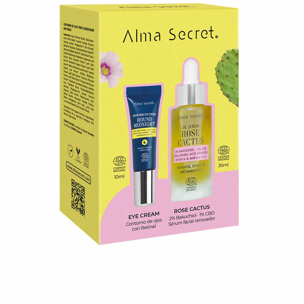 Σετ Ομορφιάς Alma Secret FACIAL ALMA SECRET 10 ml 30 ml 2 Τεμάχια