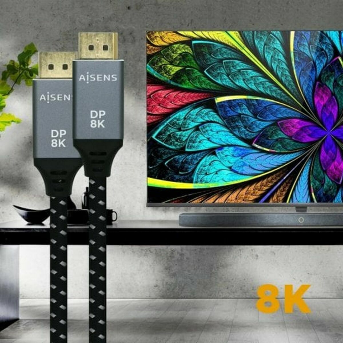 Καλώδιο DisplayPort Aisens A149-0436 1,5 m Μαύρο