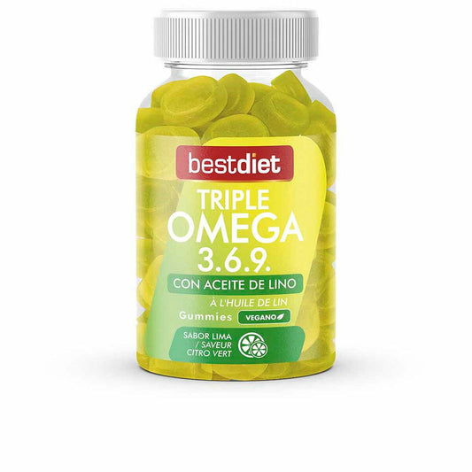 Omega 3-6-9 Best Diet Triple Omega Καραμέλες - Ζελεδάκια 60 Μονάδες