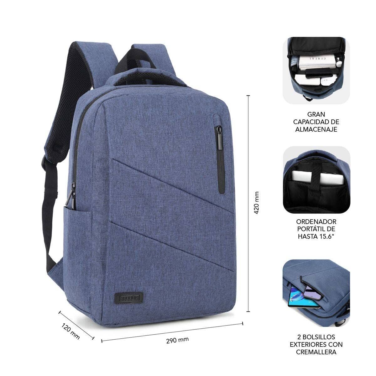 Σακίδιο για Laptop Subblim SUB-BP-2BL2001 Μπλε