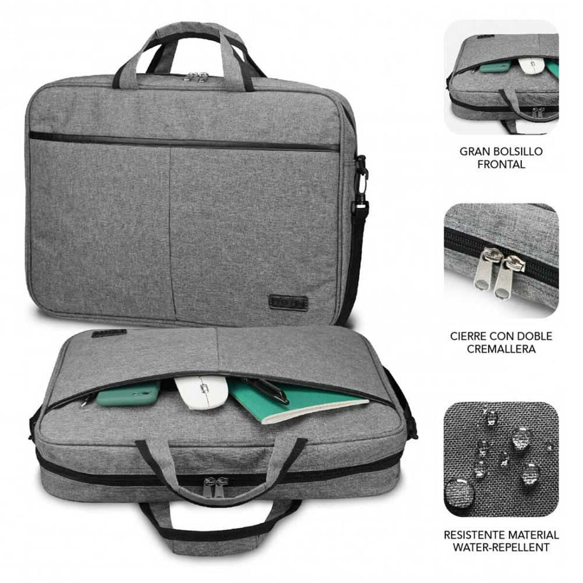 Θήκη για Laptop Subblim SUB-LB-3ELB001 Γκρι 14"