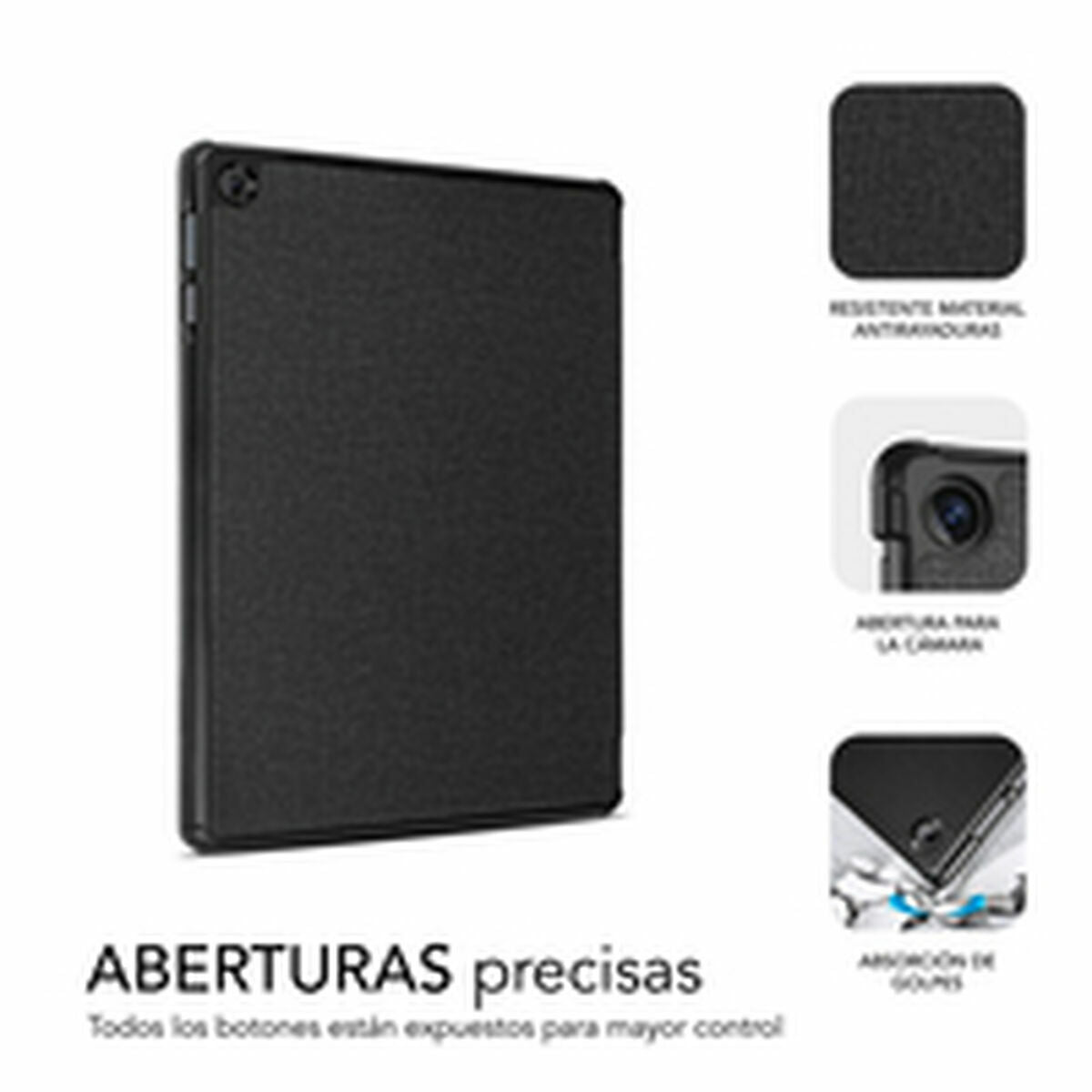 Κάλυμμα Tablet Subblim SUBCST-5SC110 Μαύρο 10,3"
