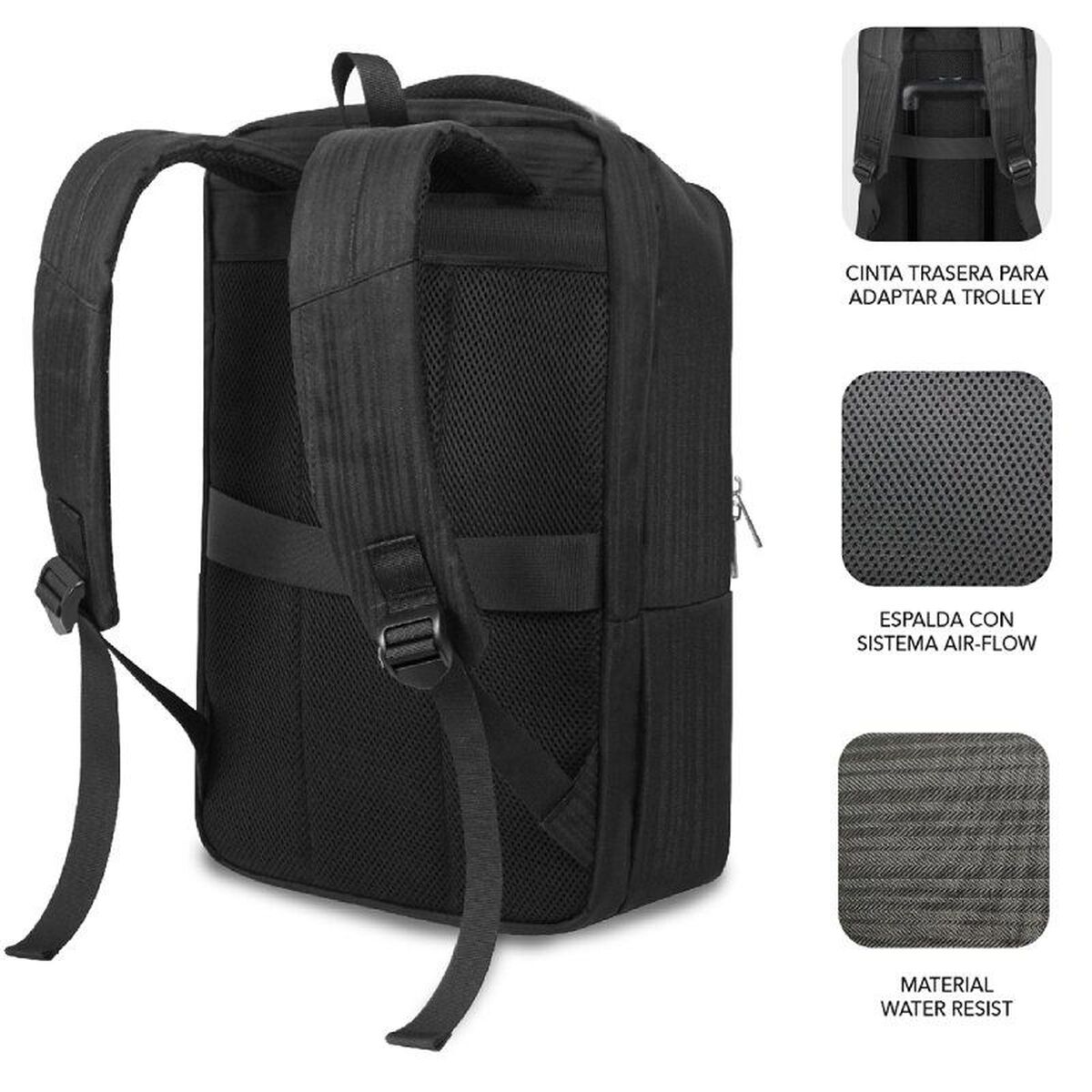 Σακίδιο για Laptop Subblim SUBBP-2BL1015 Μαύρο