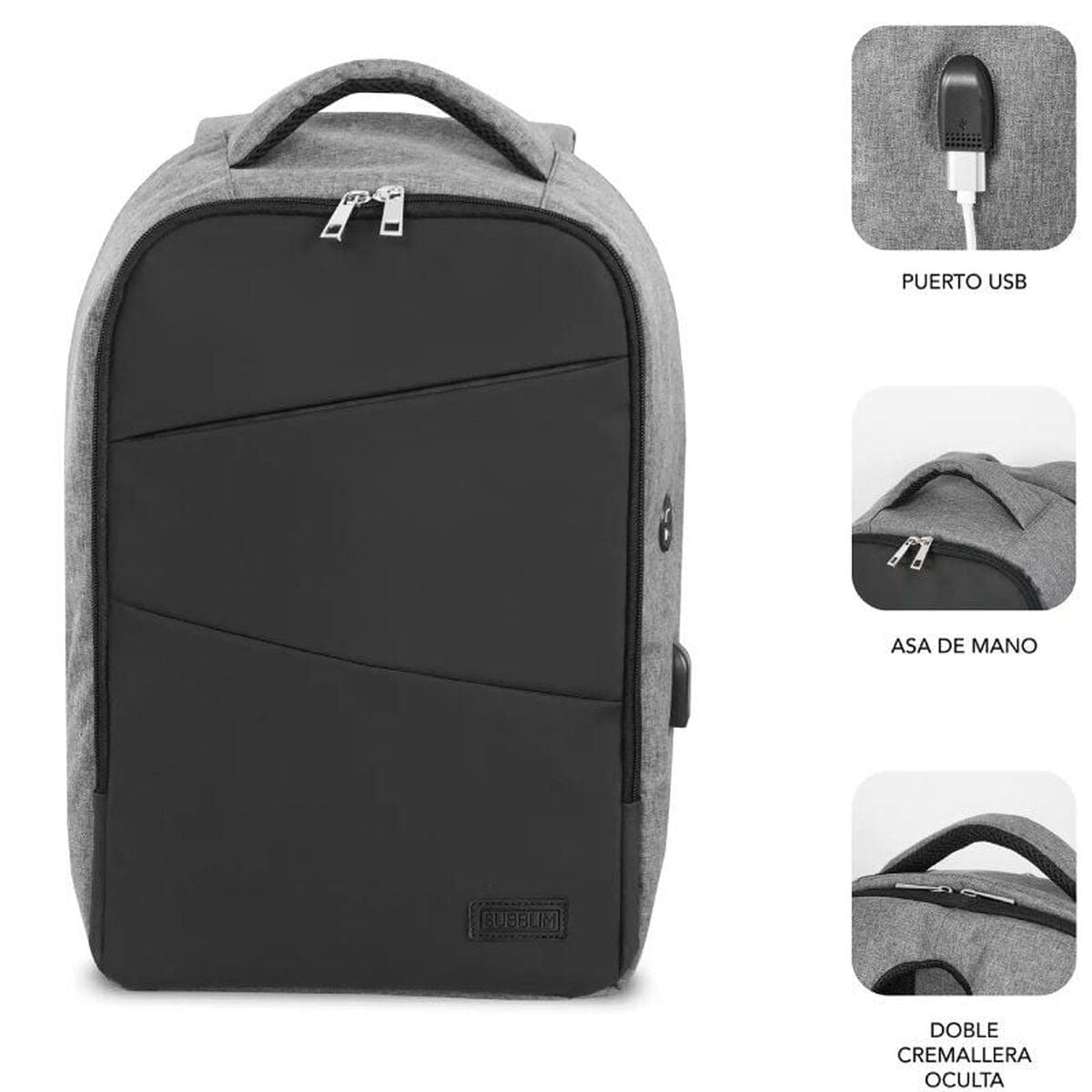 Σακίδιο για Laptop Subblim SUBBP3SA1100 Μαύρο