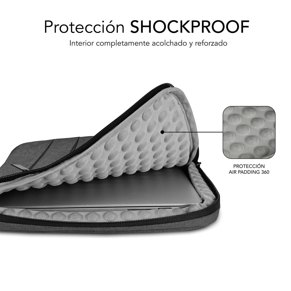 Θήκη για Laptop Subblim SUBLSAP36050 Γκρι