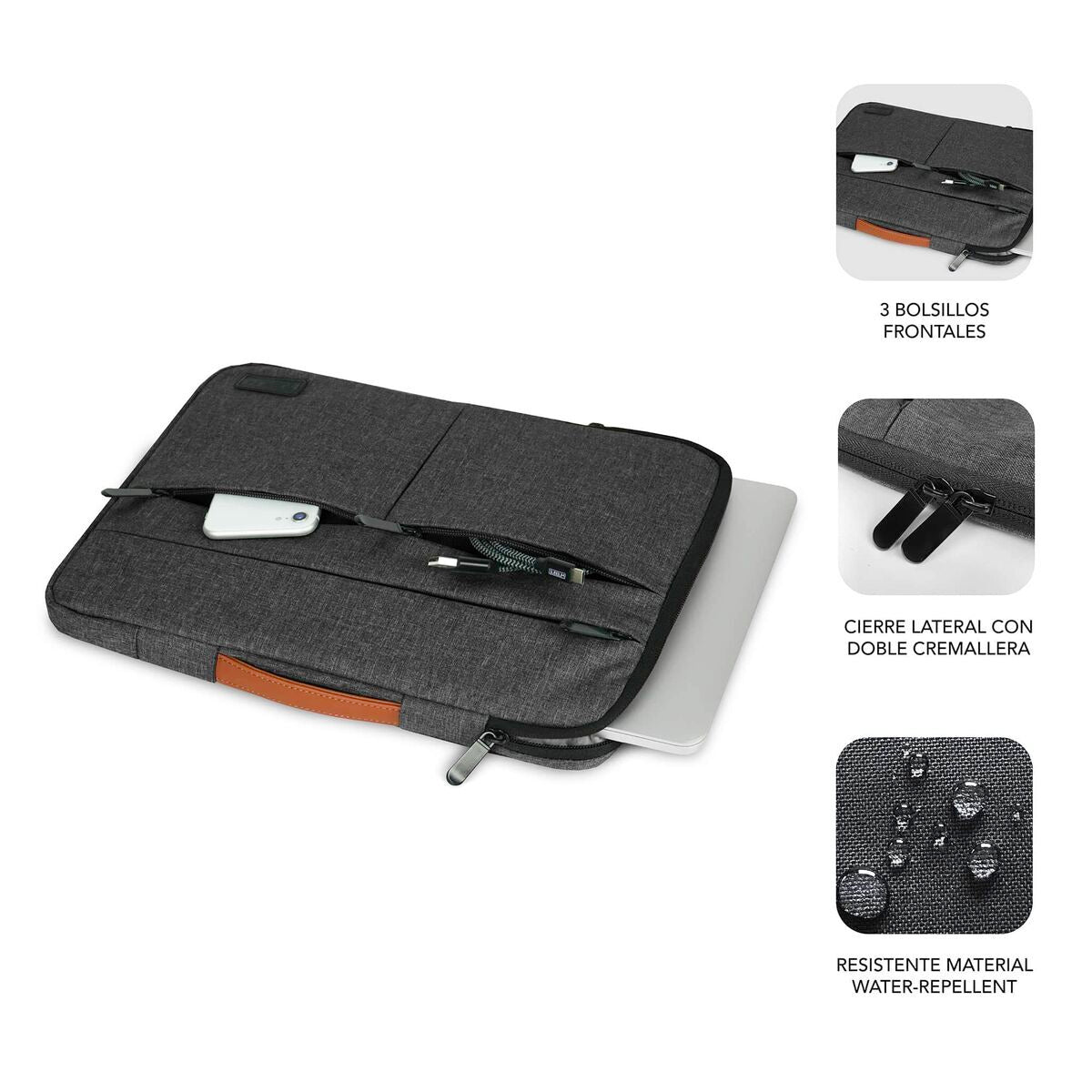Θήκη για Laptop Subblim SUBLSAP36050 Γκρι