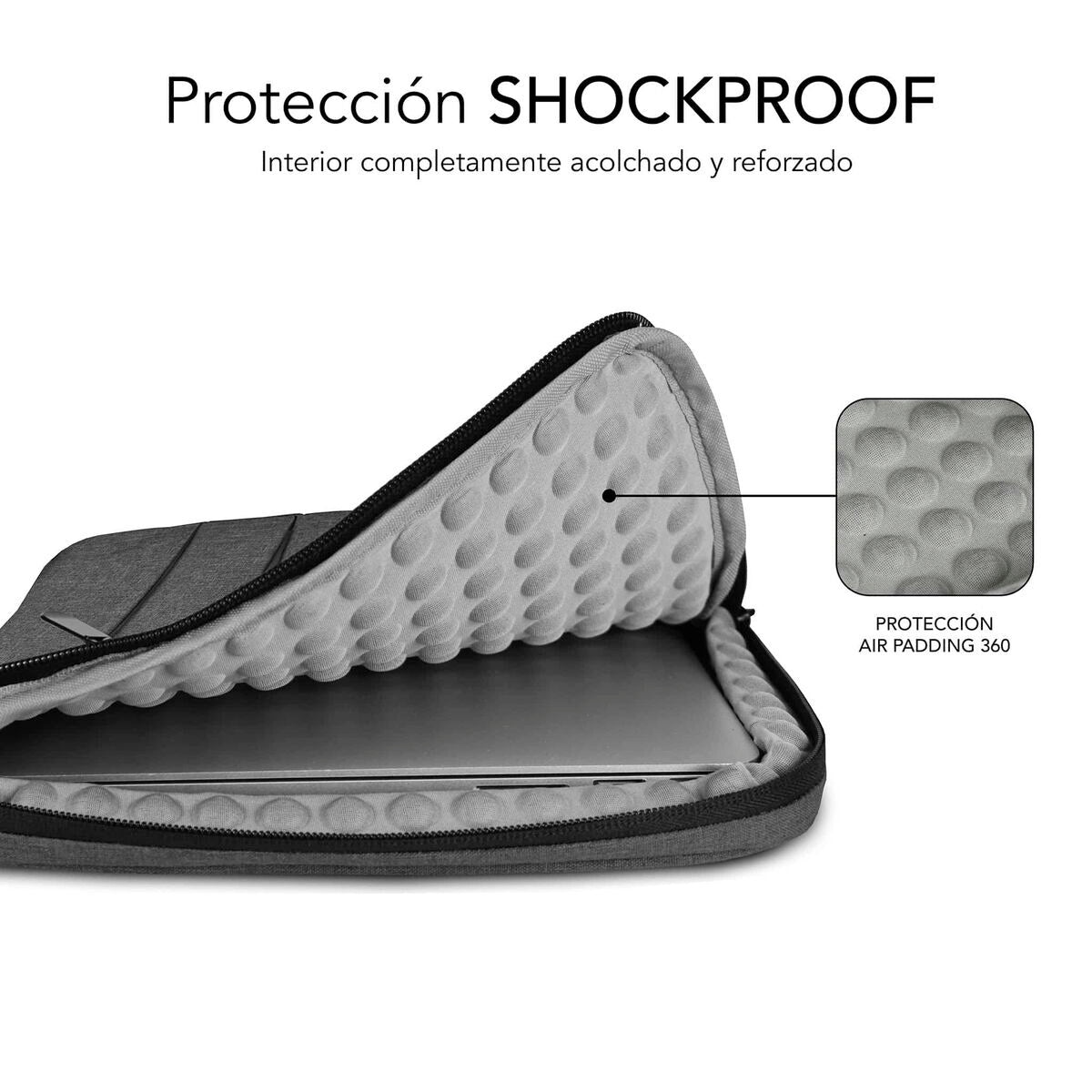 Θήκη για Laptop Subblim SUBLSAP36050 Γκρι