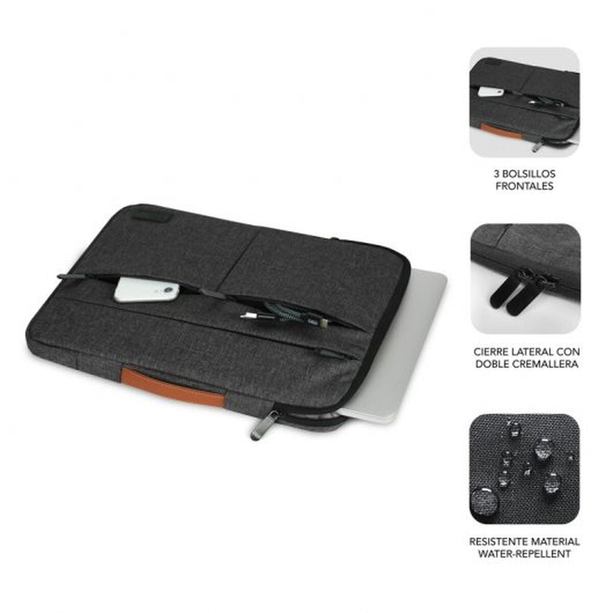 Θήκη για Laptop Subblim SUBLSAP36050 Γκρι