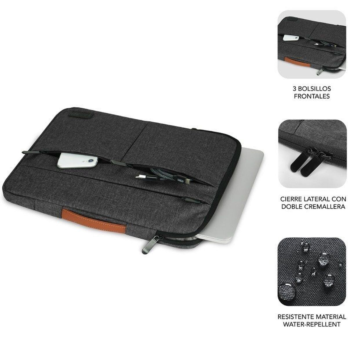 Θήκη για Laptop Subblim SUBLSAP36050 Γκρι