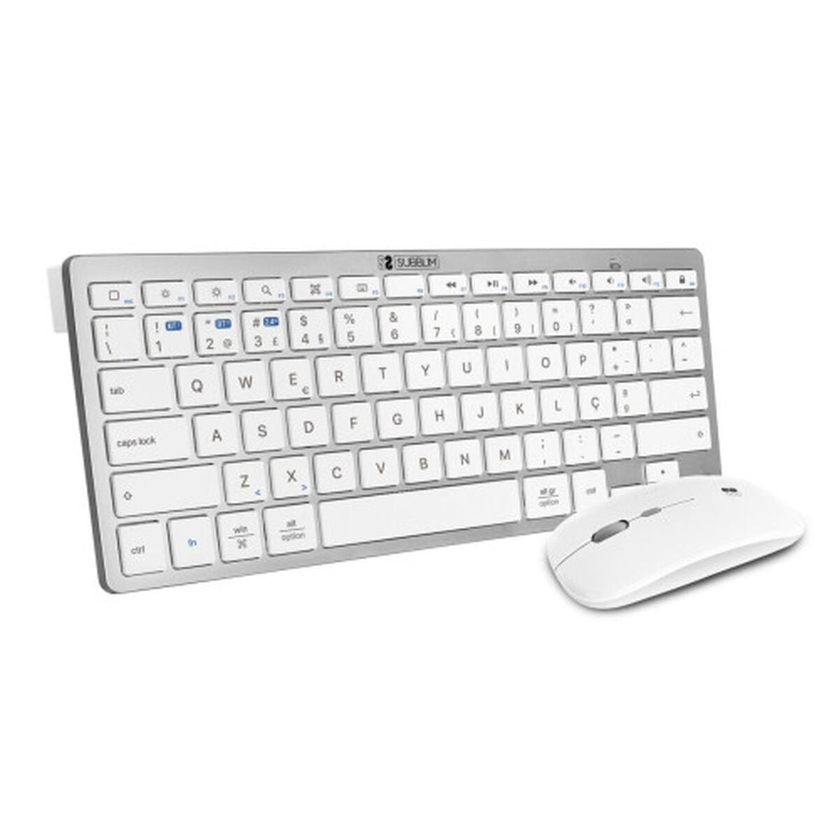 Χαλί ποντικιών Subblim COMBO MULTIDISPOSITIVO COMPACTO SILVER