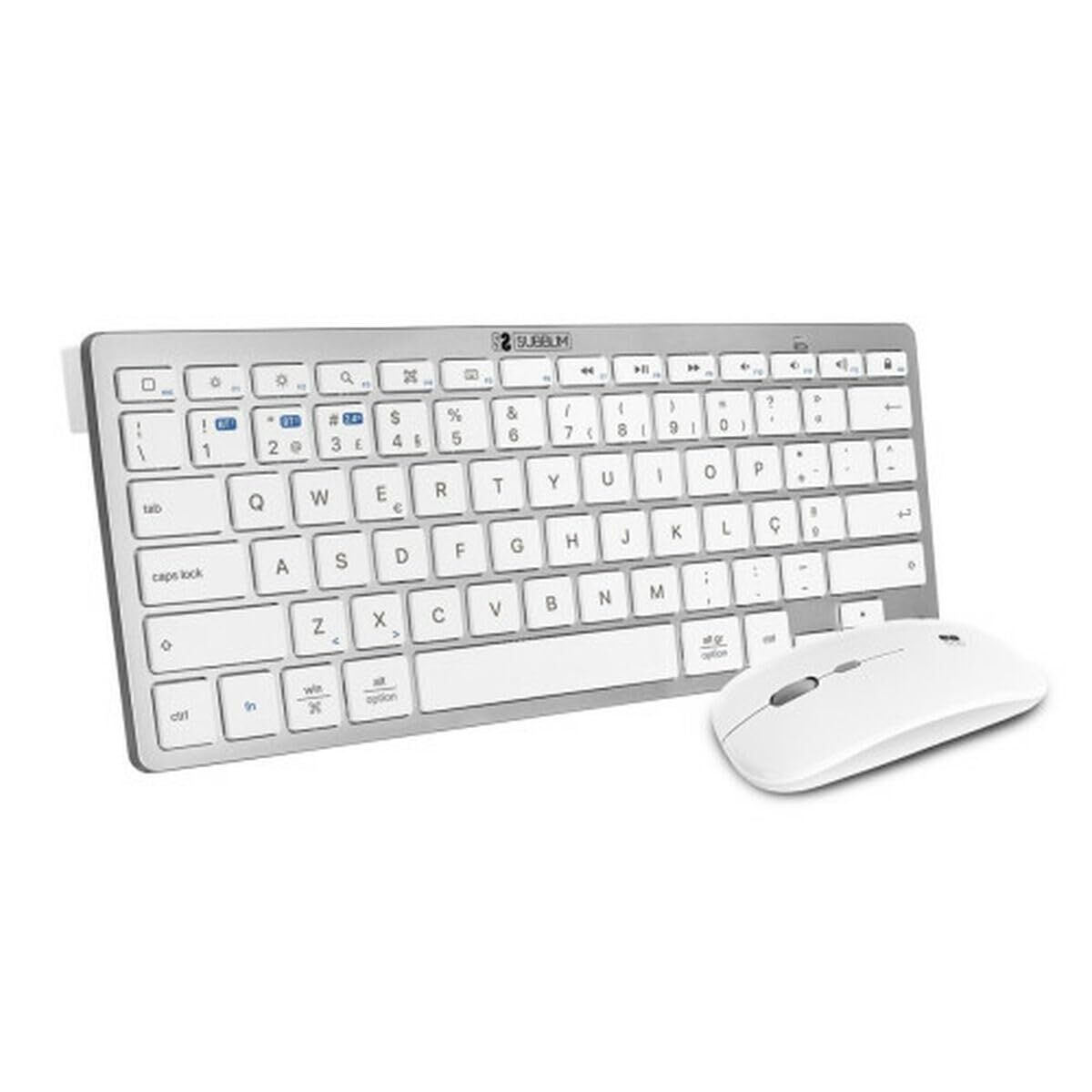 Χαλί ποντικιών Subblim COMBO MULTIDISPOSITIVO COMPACTO SILVER