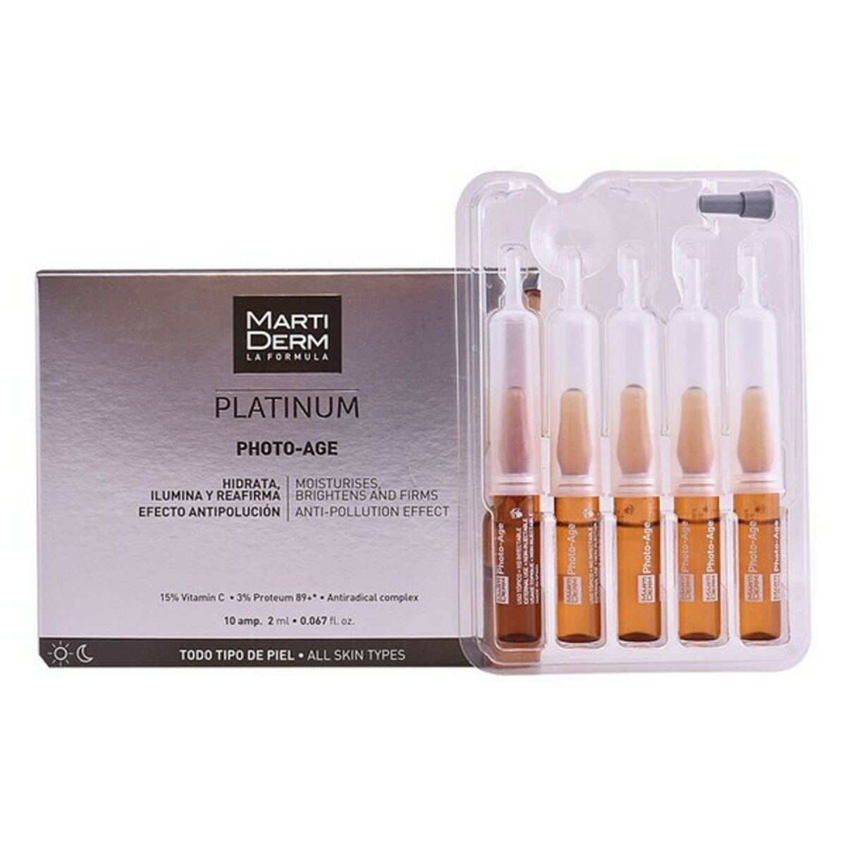 Αμπούλες Platinum Photo Age Martiderm (2 ml)