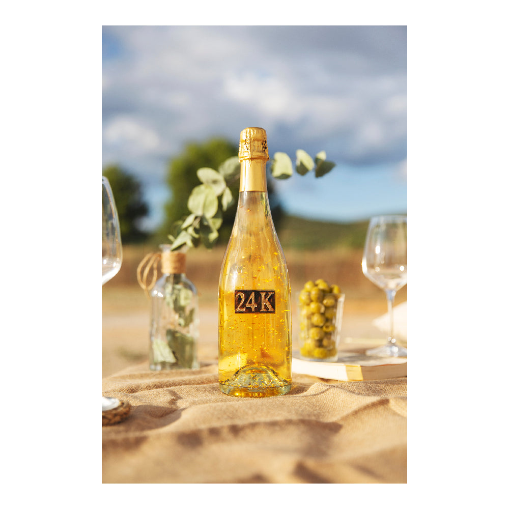 Αφρώδες κρασί 24K Gold White 75 cl