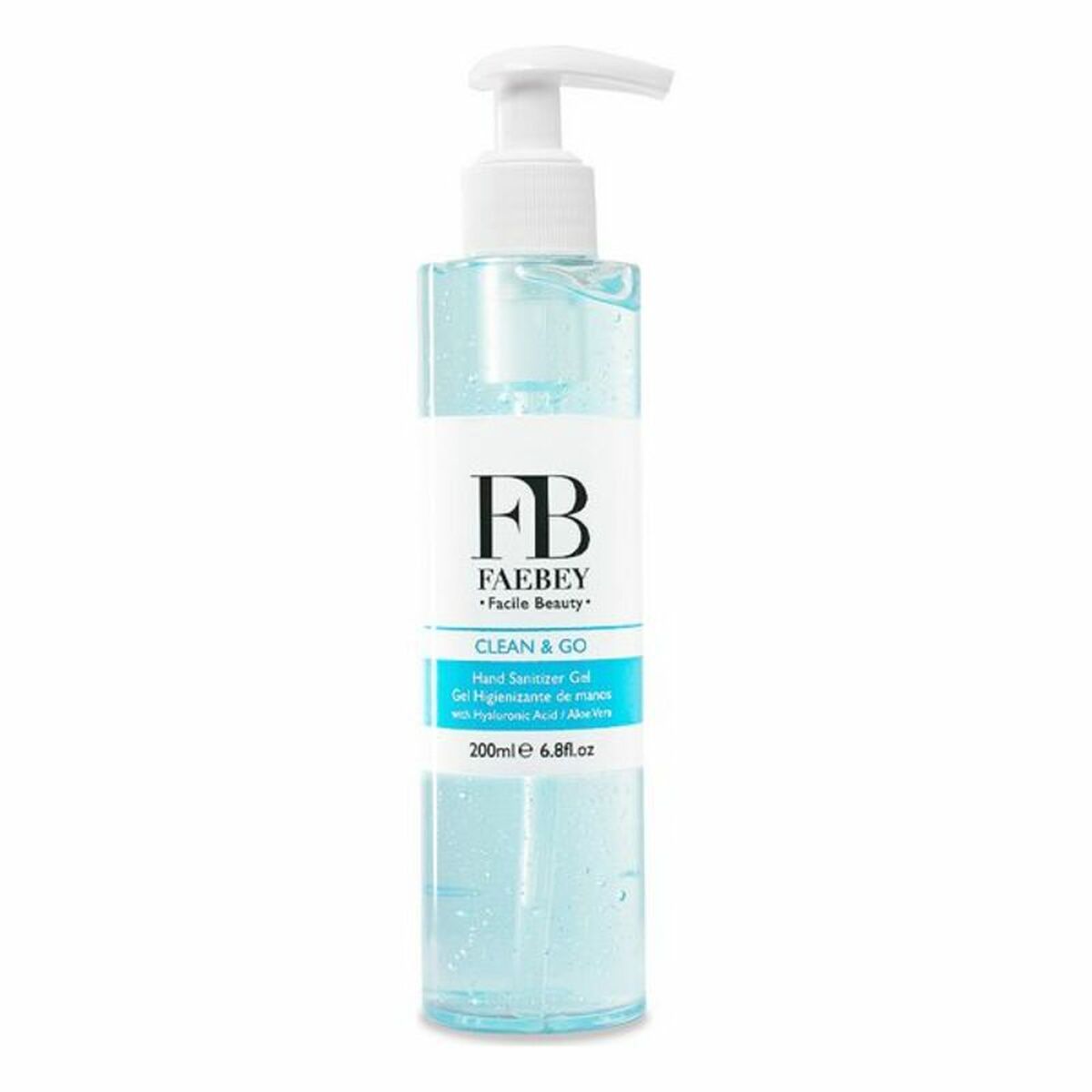 Αντισηπτικό Τζελ για τα Χέρια Faebey Clean Go (200 ml) 200 ml