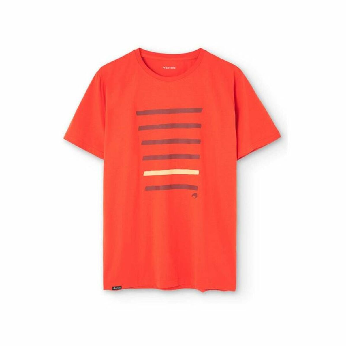 Ανδρική Μπλούζα με Κοντό Μανίκι Astore Maxi Σκούρο Πορτοκαλί